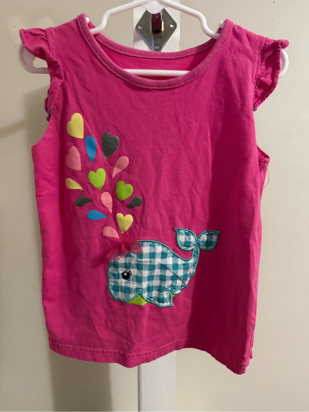 Boutique Gingham Whale Shorts Set - Picture 2 of 7